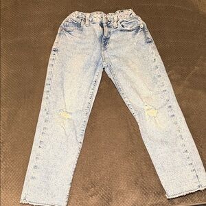 GAP Light Blue Distressed Kids Jeans